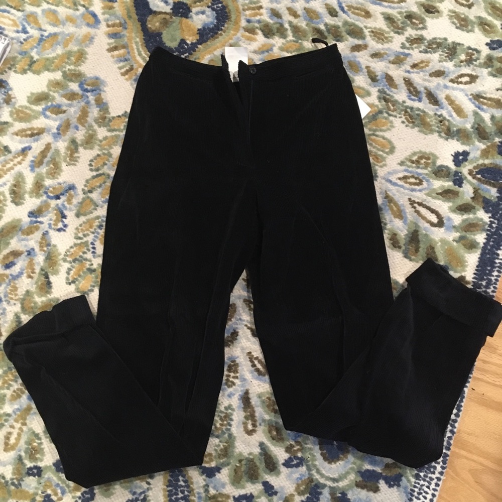 Piazza Sempione Corduroy Navy Pants Size 42